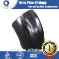 ASTM A234 WPB carbon steel butt welded seamless pipe fittings elbow